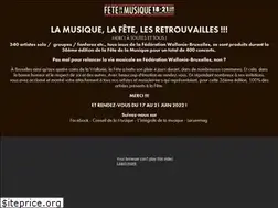 Sites similar to fetedelamusique.be