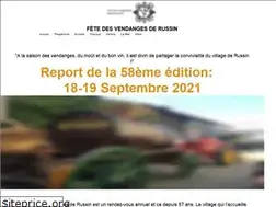 Sites similar to fetedesvendangesrussin.ch