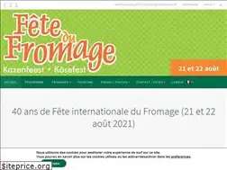 Sites similar to fetedufromage.be