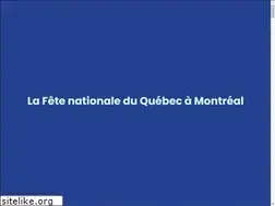 Sites similar to fetenationale-montreal.qc.ca