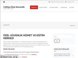 Sites similar to fethiyeozelguvenlik.com