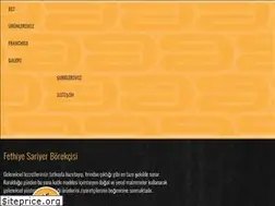 Sites similar to fethiyesariyerborekcisi.com