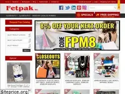 Sites similar to fetpak.com
