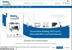 Sites similar to fetra.de