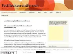 Sites similar to fettflecken-entfernen.de