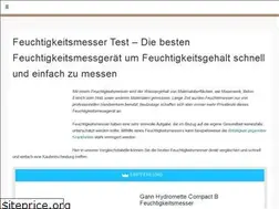 Sites similar to feuchtigkeitsmessertest.net