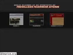 Sites similar to feuerwehr-afferde.de