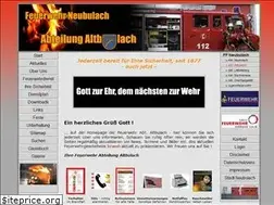 Sites similar to feuerwehr-altbulach.de