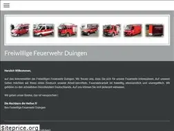 Sites similar to feuerwehr-duingen.de