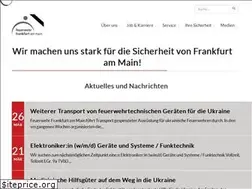 Sites similar to feuerwehr-frankfurt.de