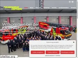 Sites similar to feuerwehr-hofheim.de