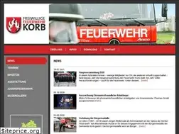 Sites similar to feuerwehr-korb.de