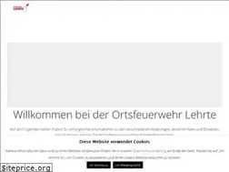 Sites similar to feuerwehr-lehrte.net
