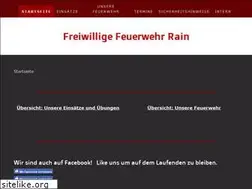 Sites similar to feuerwehr-rain.de