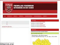 Sites similar to feuerwehr-rothenburg.de