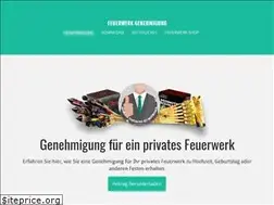 Sites similar to feuerwerk-genehmigung.de