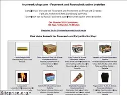 Sites similar to feuerwerk-shop.com