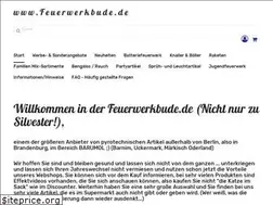 Sites similar to feuerwerkbude.de