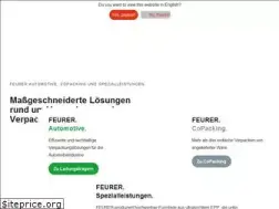 Sites similar to feurer.com