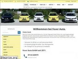 Sites similar to fever-auto.de