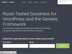 Sites similar to fewerthanthree.com