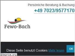 Sites similar to fewo-bach.de