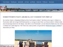 Sites similar to fewo-seebadahlbeck.de