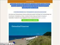 Sites similar to fewo-seebadkoserow.de