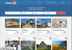 Sites similar to fewo24.de
