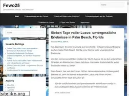 Sites similar to fewo25.de