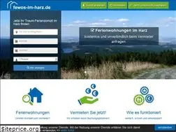 Sites similar to fewos-im-harz.de