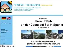 Sites similar to fewosol.de