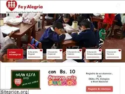 Sites similar to feyalegria.edu.bo