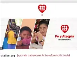 Sites similar to feyalegria.org