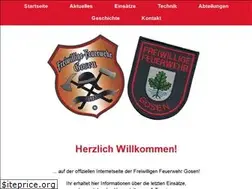 Sites similar to ff-gosen.de