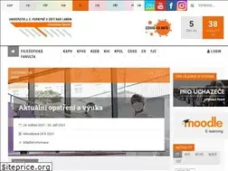Sites similar to ff.ujep.cz