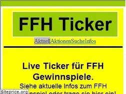 Sites similar to ffh-ticker.de