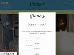 Sites similar to ffionas.com