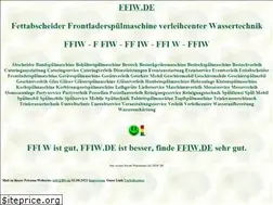 Sites similar to ffiw.de
