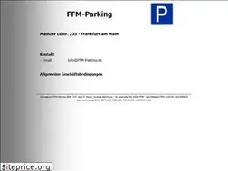 Sites similar to ffm-parking.de