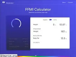 Sites similar to ffmicalculator.org
