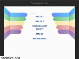 Sites similar to ffmpegmac.net