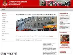 Sites similar to ffwhof.de