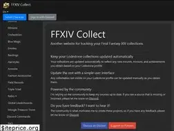 Sites similar to ffxivcollect.com