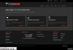 Sites similar to ffxivcrafting.com