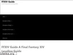 Sites similar to ffxivguide.net