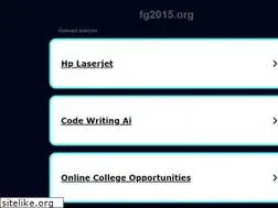 Sites similar to fg2015.org