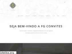 Sites similar to fgconvites.com.br