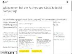 Sites similar to fgcscw.de