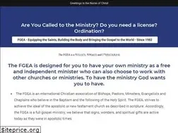 Sites similar to fgea.org